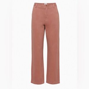 Aritzia Sunday Best Jaden Pant High-waisted chino pant size 2